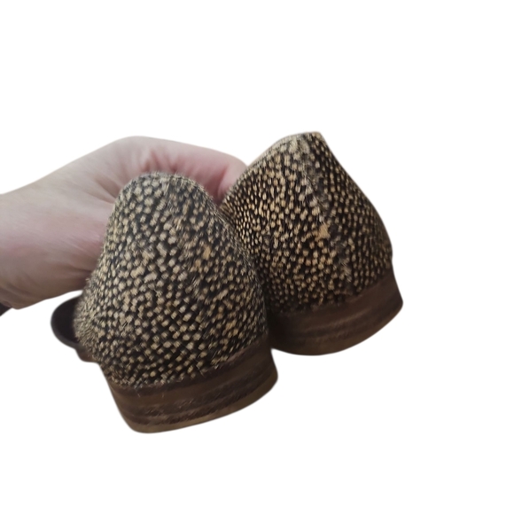Madewell Marisa d'Orsay Flat in Spotted Calf Hair Sz 7 $128 - Picture 5 of 6